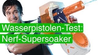 Nerf Supersoaker  Wasserpistolen im Test  SpieLamaSpezial [upl. by Ivz981]