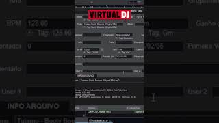 Como Arrumar a Tag de uma música no Virtual DJ [upl. by Yblek]