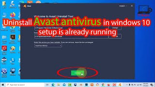 How to uninstall avast antivirus in windows 10 [upl. by Nhguavoj]