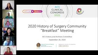 2020 ACS History of Surgery Community Meeting [upl. by Kovar]