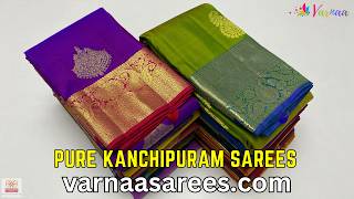 Presenting Pure Kanjeevaram Silk sarees 🔥 Traditional Kai Korvai sarees 🔥 Kanjeevaram saree [upl. by Anastasio]