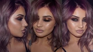 Sultry Golden Smokey Eye Tutorial  Jamie Genevieve [upl. by Anayeek]