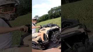 CANAM 850 vs POLARIS 1000 Drag Race [upl. by Knapp]