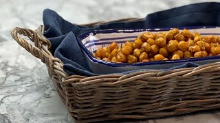 Ovenroasted chickpeas Preparation time 5 minutes [upl. by Asereht]