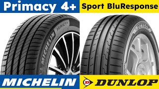 Michelin Primacy 4 vs Dunlop Sport BluResponse [upl. by Nawk]