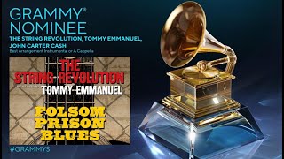 Folsom Prison Blues  Collaborations  Tommy Emmanuel with The String Revolution [upl. by Ahsikal]