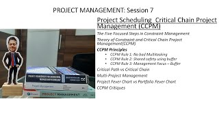 Session 7 Project Scheduling CCPM [upl. by Natrav]