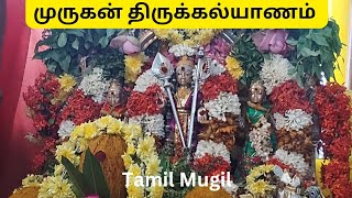 முருகன் திருக்கல்யாணம்  பழனி பாதயாத்திரை நிரந்தர கமிட்டி  இராயபுரம்  Tamil Mugil [upl. by Kaule]