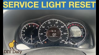 Nissan Note Service light reset 2015 onwards [upl. by Hahnert]