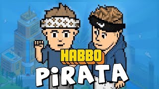 JOGANDO HABBO PIRATA I Habblet Hotel [upl. by Ennairb956]