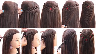 top trendy hairstyles for girls  open hair hairstyle [upl. by Omrelliug]