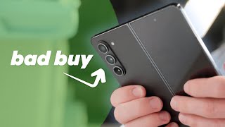 Dont BUY the Galaxy Z Fold 5 heres why [upl. by Nedaj]