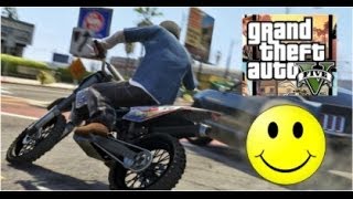 GTA 5  Dessiner smile avec une moto [upl. by Avehsile356]