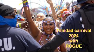 Trinidad carnival 2024 with ROGUE in 4k HDR [upl. by Chaker370]