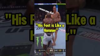 Izzy quotWHY Pereiras Leg Kicks are LETHALquot 😱 israeladesanya alexpereira ufc307 [upl. by Lleinad]