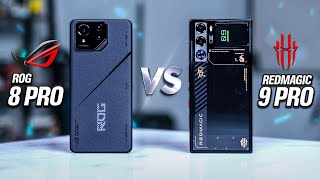 Asus ROG 8 Pro VS Red Magic 9 Pro The Best Gaming Phone [upl. by Latrell846]