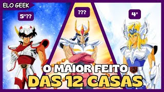 QUAL CAVALEIRO DE BRONZE TEVE O MAIOR FEITO DAS 12 CASAS EM SAINT SEIYA  CAVALEIROS DO ZODÍACO [upl. by Fineberg]