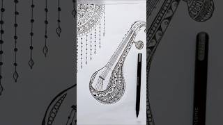 Setar mandala art Veena mandala  Beena mandala instrumental music chanakya rishab rikhiram [upl. by Seldun]