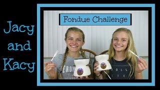 Donut Challenge  Jacy and Kacy [upl. by Epps]