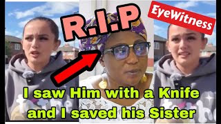 BREAKING EYEWITNESS WHO SAVED SISTERS OF THE GUY WHO KLLED HIS MOTHER IN UK SPEAKS🔥 [upl. by Pernell448]