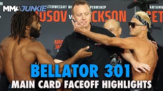 Bellator 301 Main Card Final Faceoffs From Chicago [upl. by Greerson]