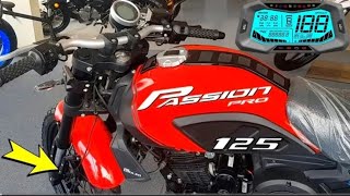 2024 Hero passion Pro 125R ABS BS7 New Lounch [upl. by Auburta]