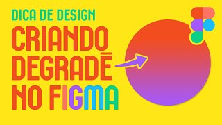 Como Criar um Degradê no FIGMA Gradient Figma figmania [upl. by Eelnayr]