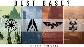 Which SciFi Faction has the BEST DEFENDED HOMEWORLD  SciFi Factions Compared [upl. by Kam302]