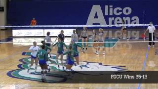 FGCUVB vs North Florida [upl. by Thevenot]