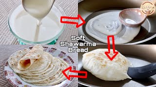 Soft Shawarma Bread Using Soft Batter mixture  KitcheNet Ph [upl. by Joannes]