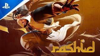 Street Fighter 6  Rashid Gameplay Trailer  PS5 amp PS4 Games [upl. by Combs]