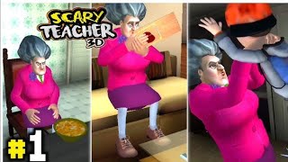 I AM PLAYING SCARY TEACHER 😩  WITH MY BROTHER [upl. by Sclater664]