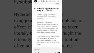 What Is Hyperbole and Why Is It Used [upl. by Yacov]