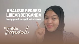 ANALISIS REGRESI LINEAR BERGANDA  TUTORIAL [upl. by Llenrrad]