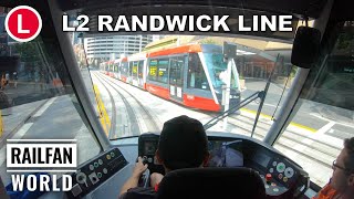 Opening day new Sydney Light Rail  CBD South East Light Rail Circular Quay  Randwick  Cab ride [upl. by Viridis]