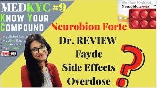 Neurobion Forte tablet  Dr Rupal Reviews  Uses Side effects  Vitamin B Complex MedKYC 9 [upl. by Nnaillek]