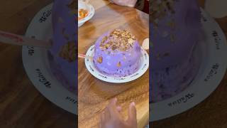 When in Kauai shavedice hawaii kauai wailuashaveice dessert travel foodie islandlife ube [upl. by Blondie]