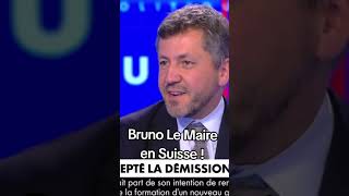 Écoutez ce qu’il dit sur Bruno Lemaire 🤔 shortvideo macron lepen lfi melenchon rn [upl. by Stephenson722]