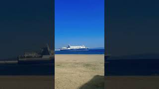 Πανόραμα tinaallaz youtubeshorts youtube myvideo rafina port ship [upl. by Enail]