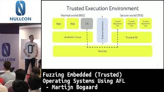 Fuzzing Embedded Trusted Operating Systems Using AFL  Martijn Bogaard  nullcon Goa 2019 [upl. by Hatokad]