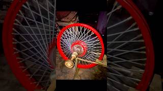 72 Spoke Rims Motorcycle  How to 72 Spoke Rime  Song ishq ny pakra na tha ghalib dil diy [upl. by Llenahc159]