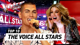 Legendary ALL STARS return to the Blind Auditions on The Voice [upl. by Tichon]