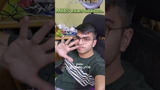 MBBS exam Season💀  Day 460  MBBS diaries minivlog neet mbbs exams tranding [upl. by Ientirb]