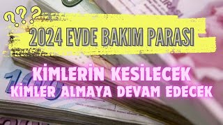 Kimler Evde Bakım Maaşı Alabilecek Kimlerin Kesilecek YENİ HANE GELİR KRİTERİ BELLİ OLDU [upl. by Ardnosal163]