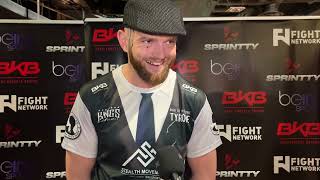 Tyrone Eliffe  BKB38 Prefight Interview [upl. by Llebyram]