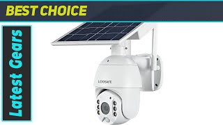 Loosafe S10 Outdoor Security Camera Best SolarPowered 4G LTE Surveillance System [upl. by Yreffeg842]