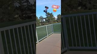 GIANT SKATEPARK RAMP LAUNCH 🍭 SWEET rc doubleflip [upl. by Yole]