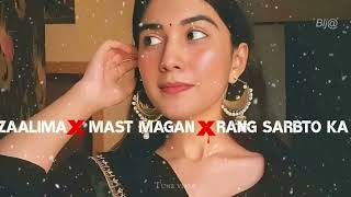 zaalima x mast Magan x rang sarbto ka perfectly lofi lyrics [upl. by Naamann]