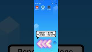 multiple telegram accounts on android🔥telegram clone cloneapp telegram multispace telegrambot [upl. by Adelaide]