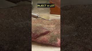 Juiciest Brisket Ever SUBSCRIBE FOR MORE [upl. by Yvel]